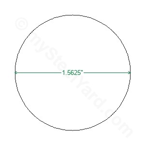 Cold Rolled 1018 Round Bar 1 1/2 inch by 10 feet