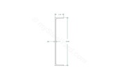 Hot Rolled A36 Steel MC Channel - 6 x 8.2# (6 x 1.92 x 0.2)